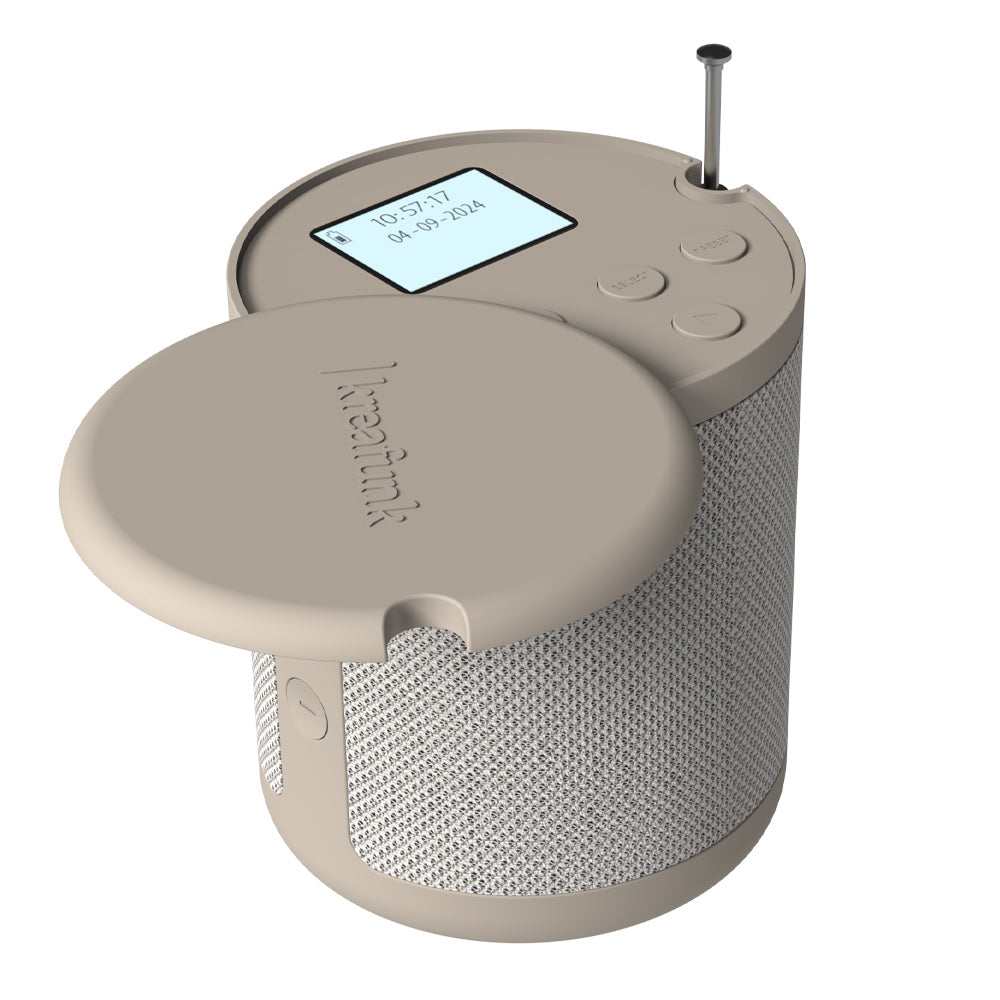 KREAFUNK Dabbie Dab + Fm Radio W/ Bluetooth (Ivory Sand)