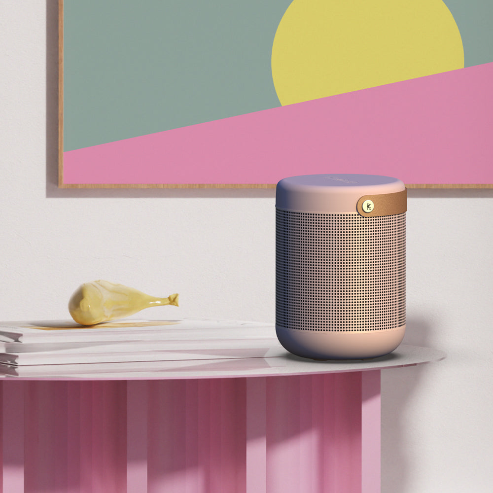 KREAFUNK Amajor 2 Bluetooth Speaker (Dusty Rose)