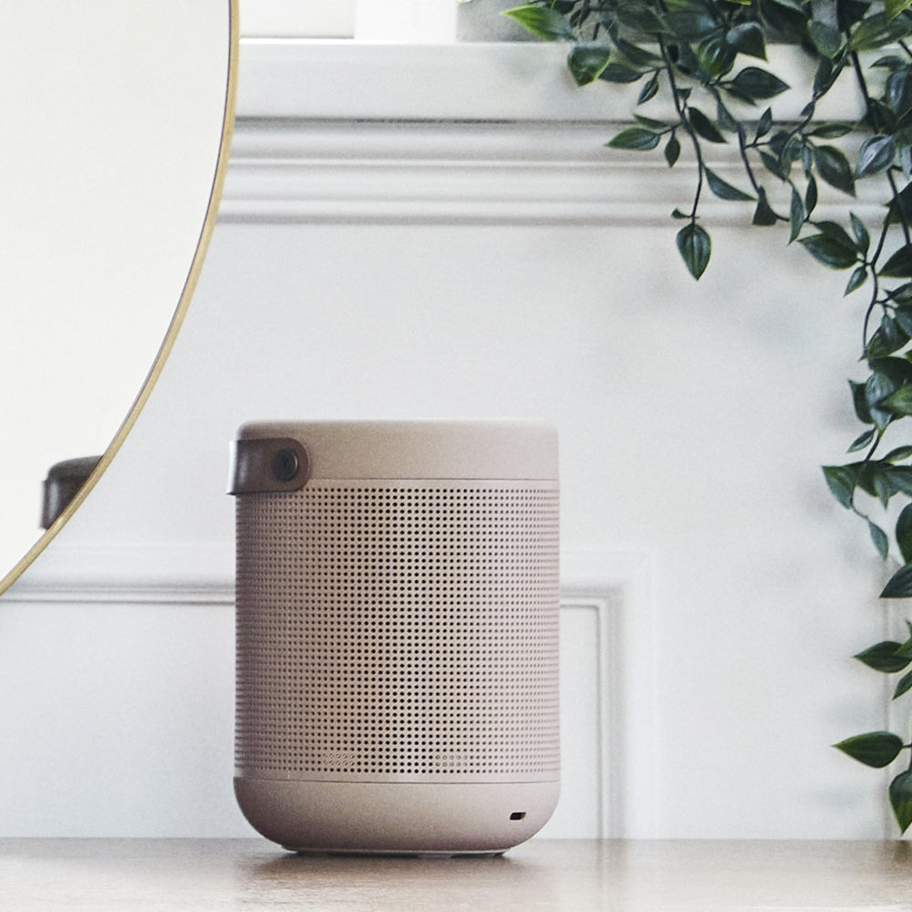 KREAFUNK Amajor 2 Bluetooth Speaker (Ivory Sand)