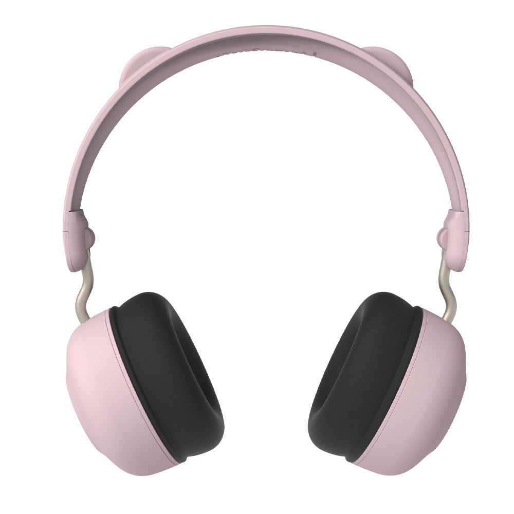 KREAFUNK Kids Buzz Junior Bluetooth Headphones (Dusty Rose)