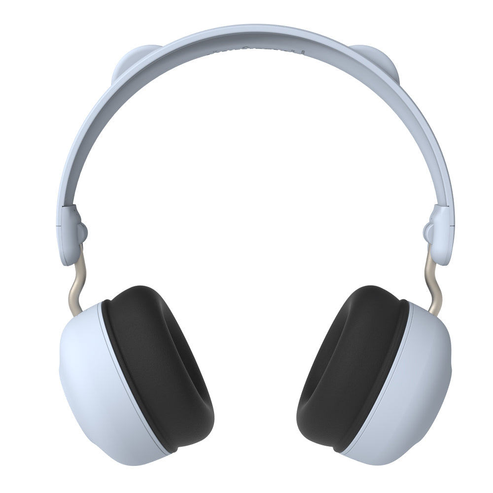 KREAFUNK Kids Buzz Junior Bluetooth Headphones (Cloudy Blue)