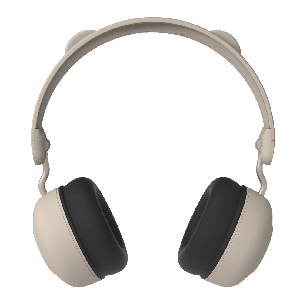KREAFUNK Kids Buzz Junior Bluetooth Headphones (Ivory Sand)