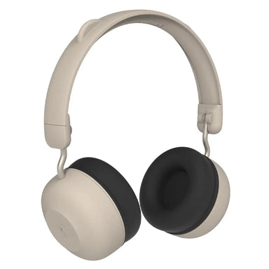 KREAFUNK Kids Buzz Junior Bluetooth Headphones (Ivory Sand) Kreafunk
