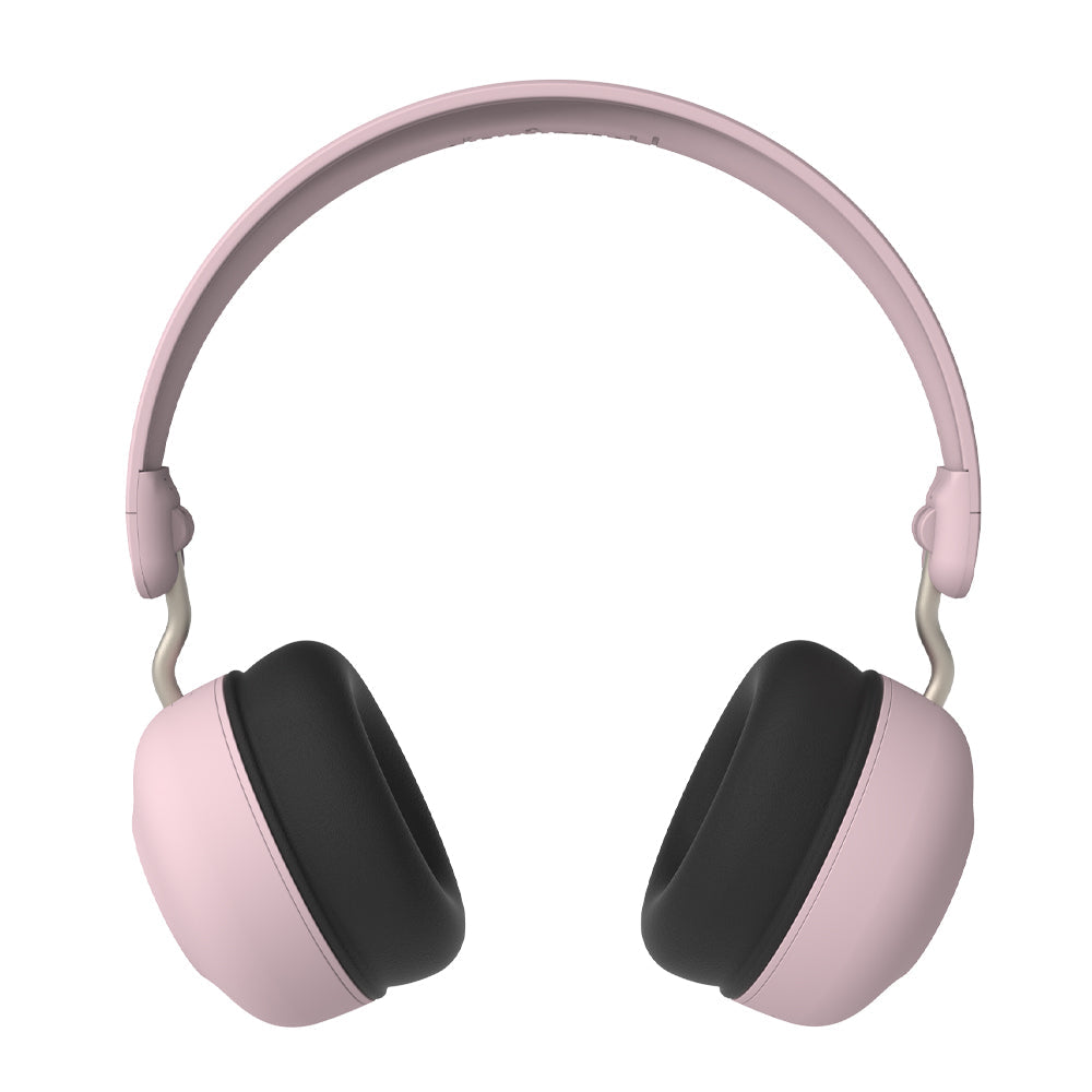 KREAFUNK Kids Buzz Bluetooth Headphones W/ Anc (Dusty Rose)