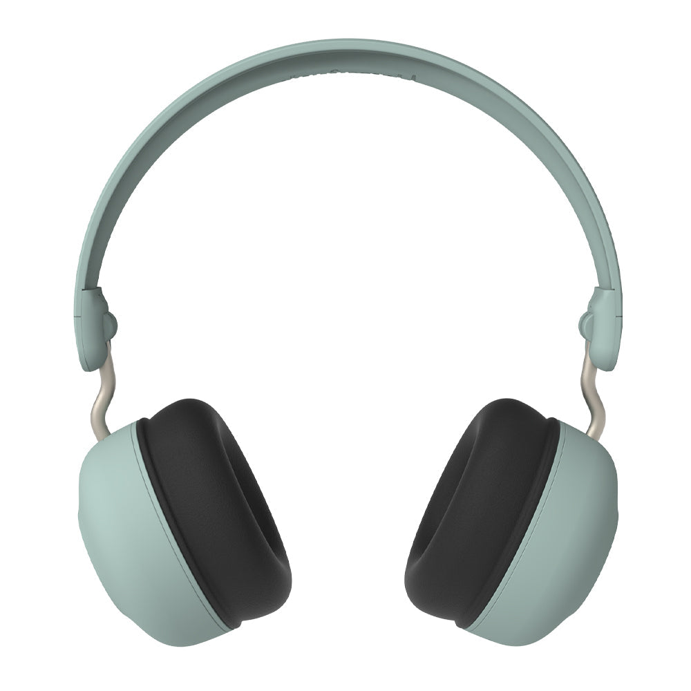 KREAFUNK Kids Buzz Bluetooth Headphones W/ Anc (Dusty Green)