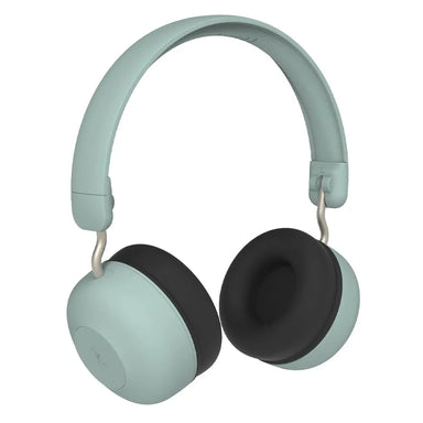 KREAFUNK Kids Buzz Bluetooth Headphones W/ Anc (Dusty Green) Kreafunk