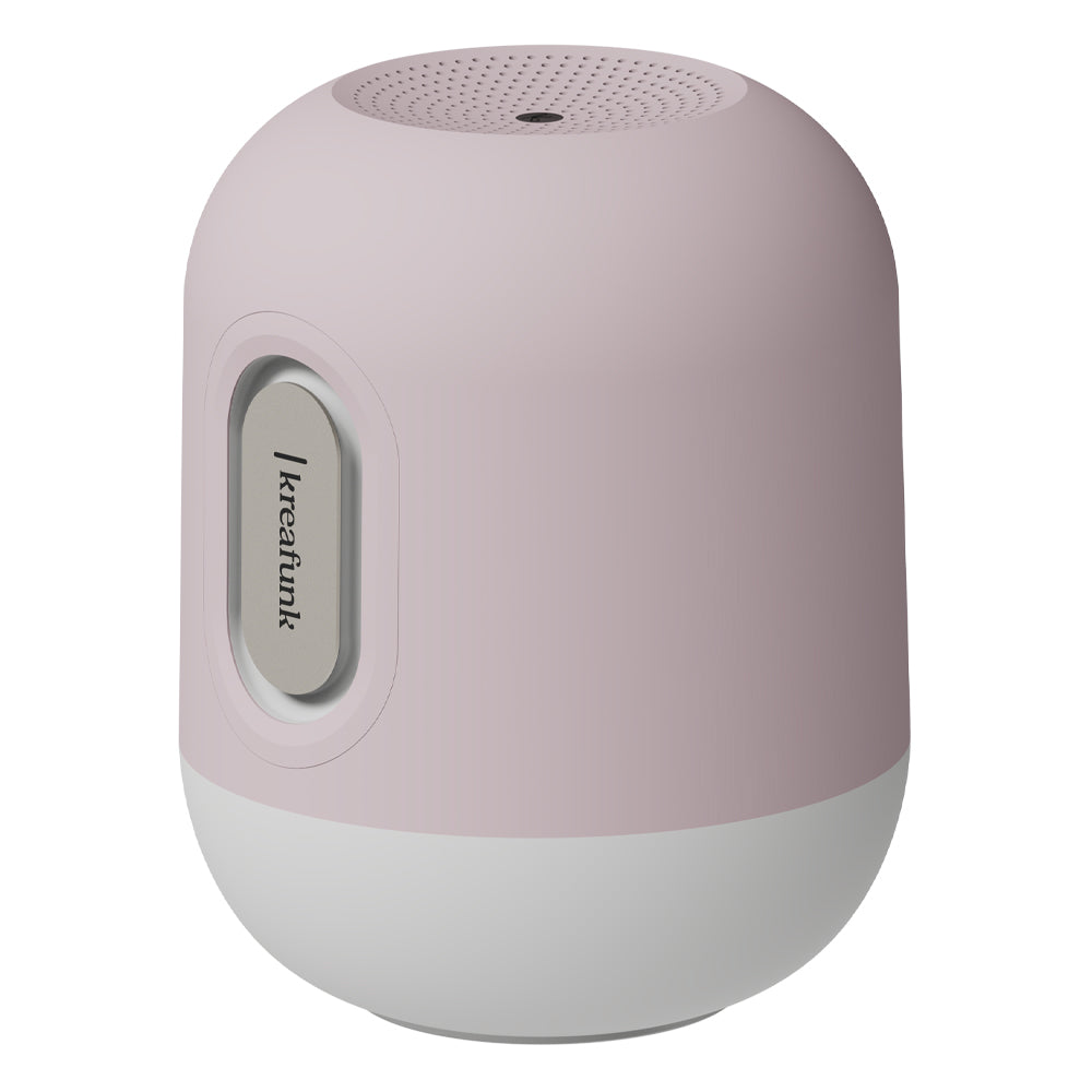 KREAFUNK Kids Glowie Bluetooth Speaker W/ Light (Dusty Rose)
