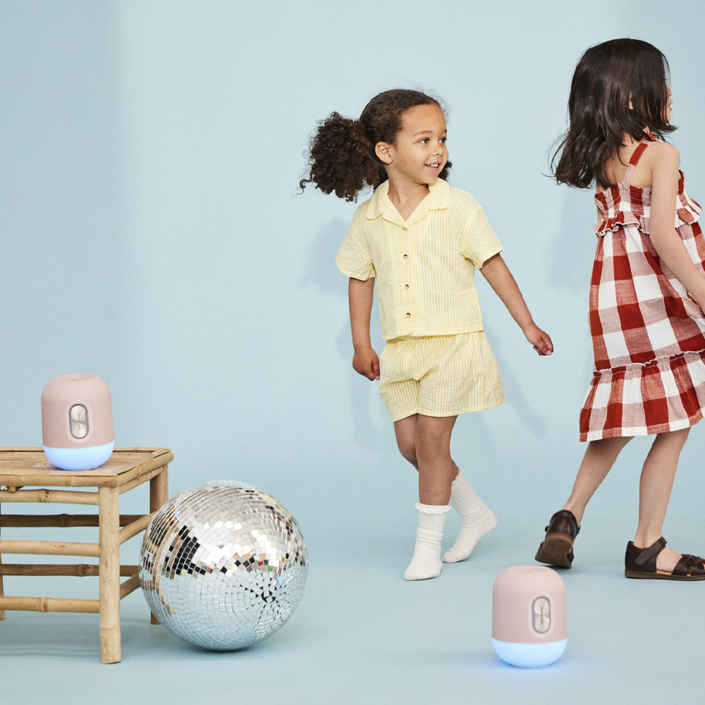 KREAFUNK Kids Glowie Bluetooth Speaker W/ Light (Cloudy Blue)