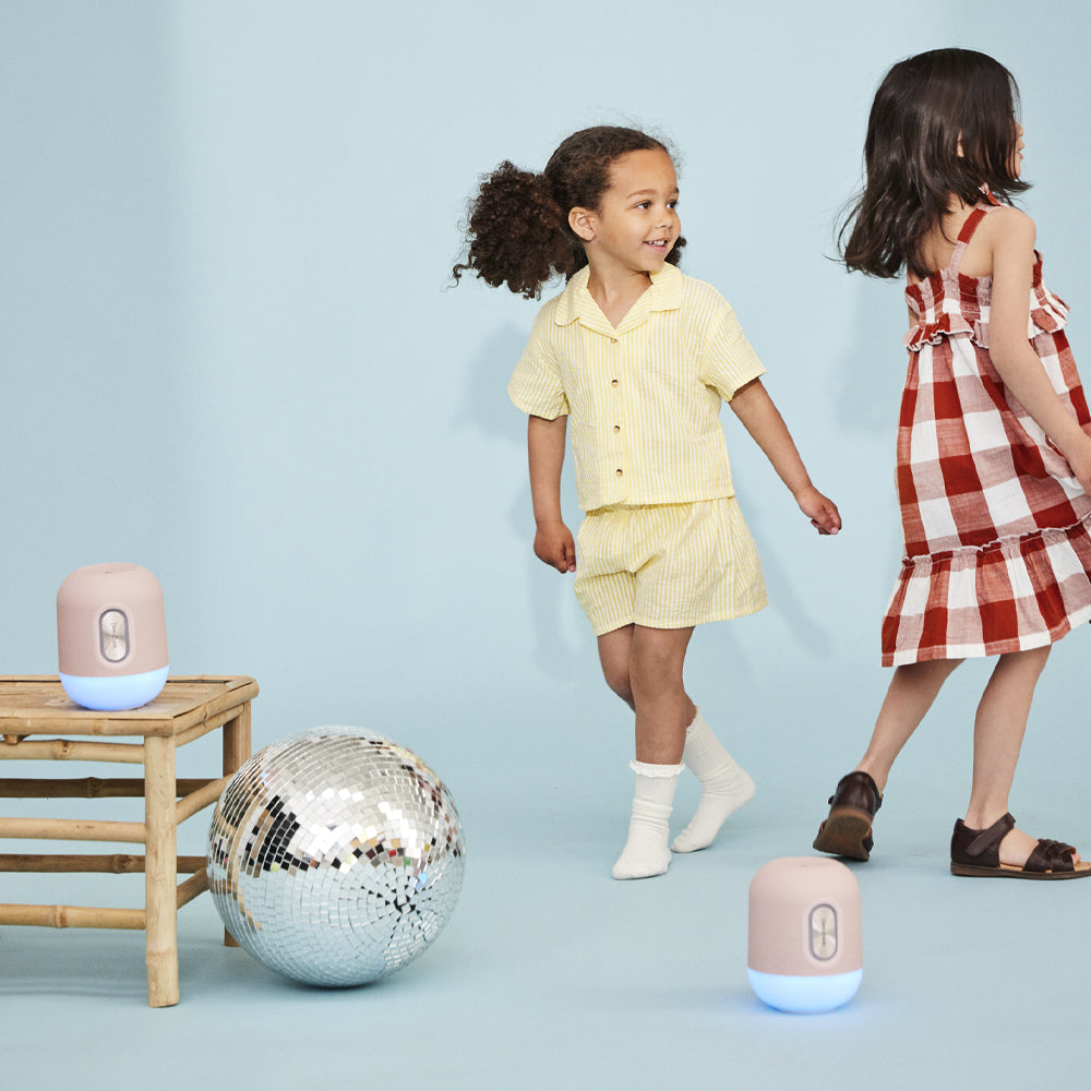 KREAFUNK Kids Glowie Bluetooth Speaker W/ Light (Dusty Green)