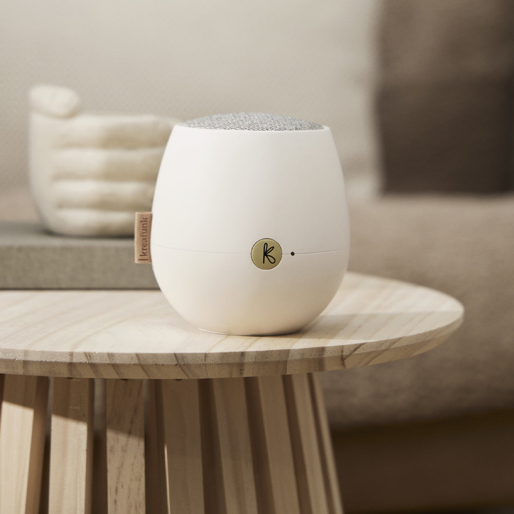 KREAFUNK Ajazz 2 Bluetooth Speaker (White)