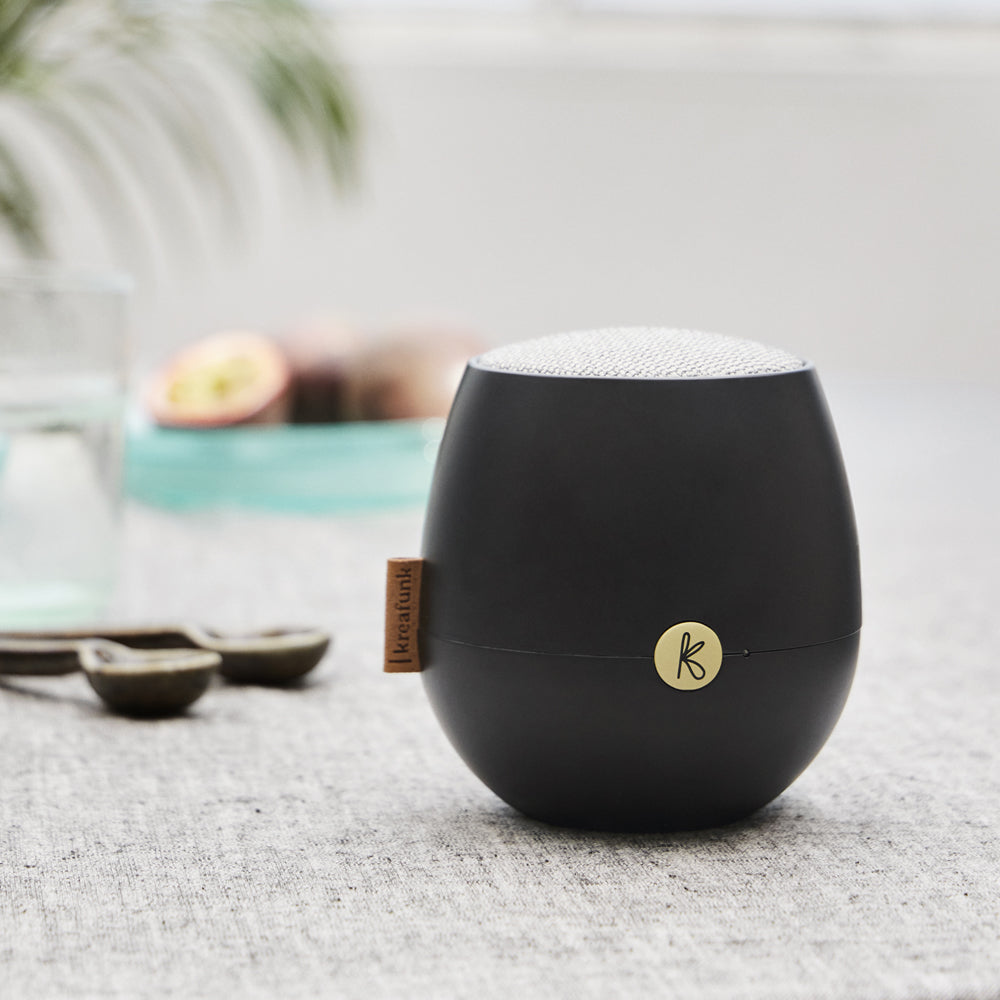 KREAFUNK Ajazz 2 Bluetooth Speaker (Black)