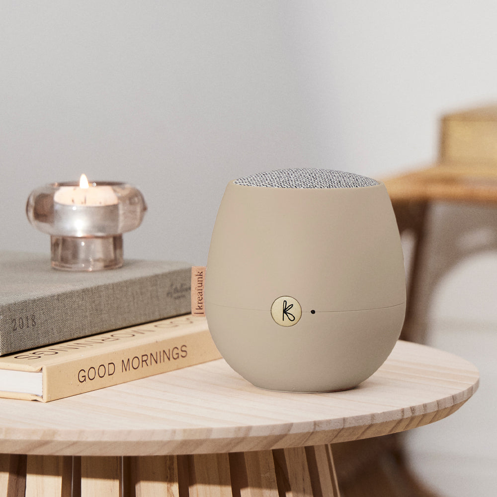 KREAFUNK Ajazz 2 Bluetooth Speaker (Ivory Sand)