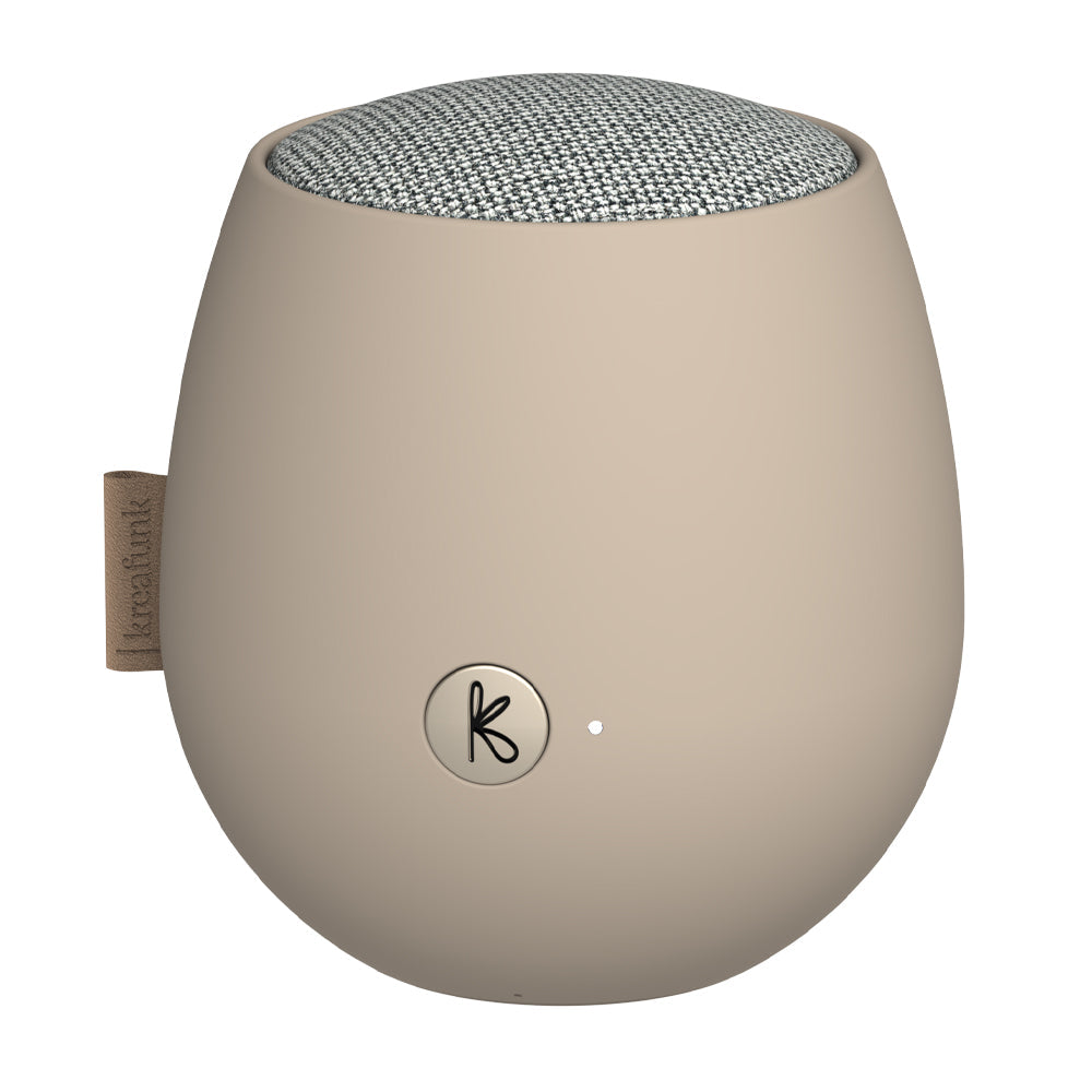 KREAFUNK Ajazz 2 Bluetooth Speaker (Ivory Sand)