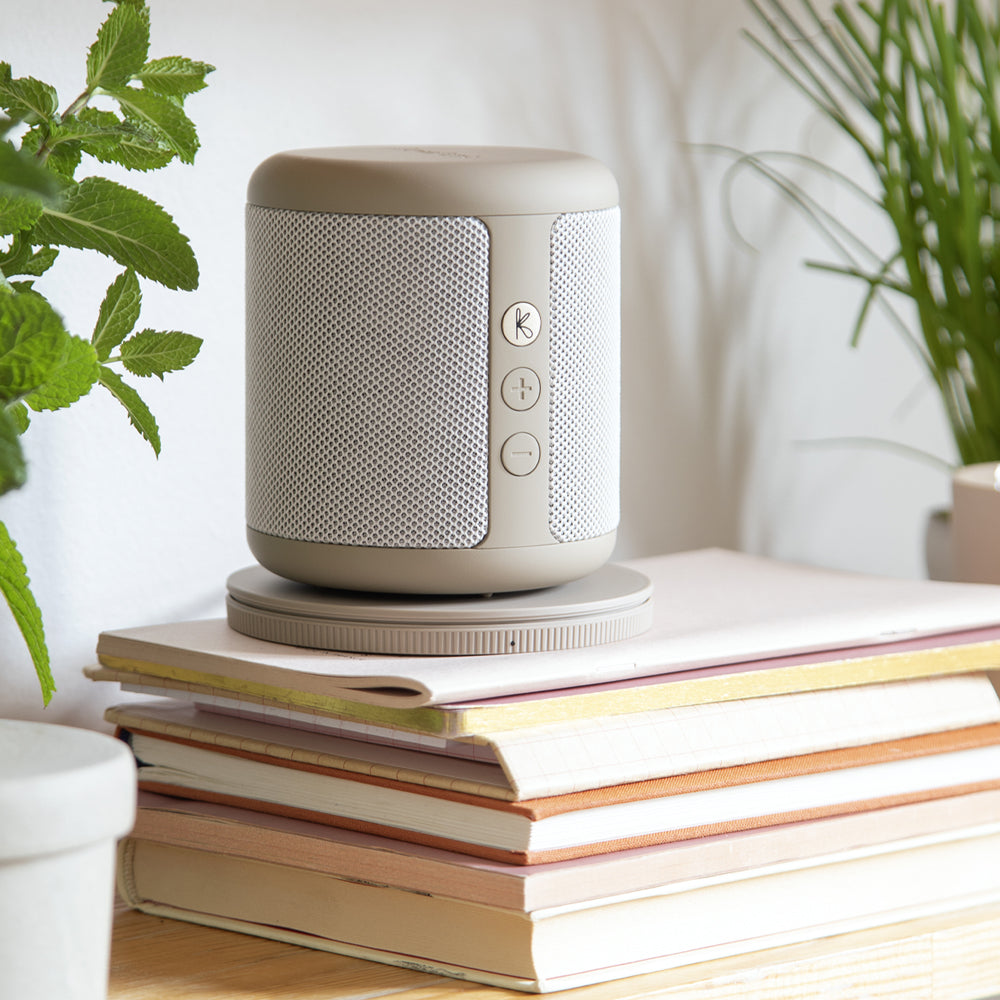 KREAFUNK Karl Bluetooth Speaker (Ivory Sand)