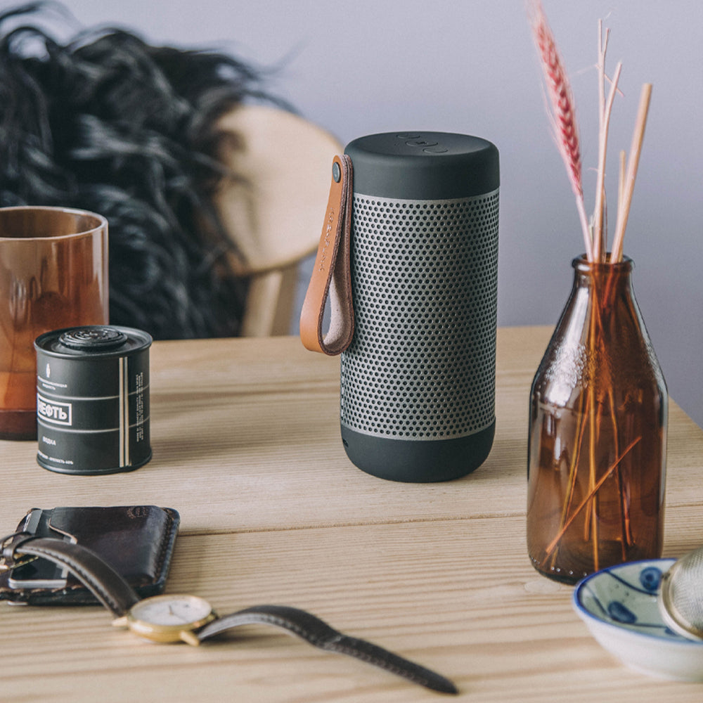 Kreafunk Acoustic Bluetooth Speaker (New Black)