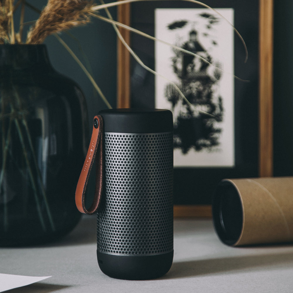 Kreafunk Acoustic Bluetooth Speaker (New Black)