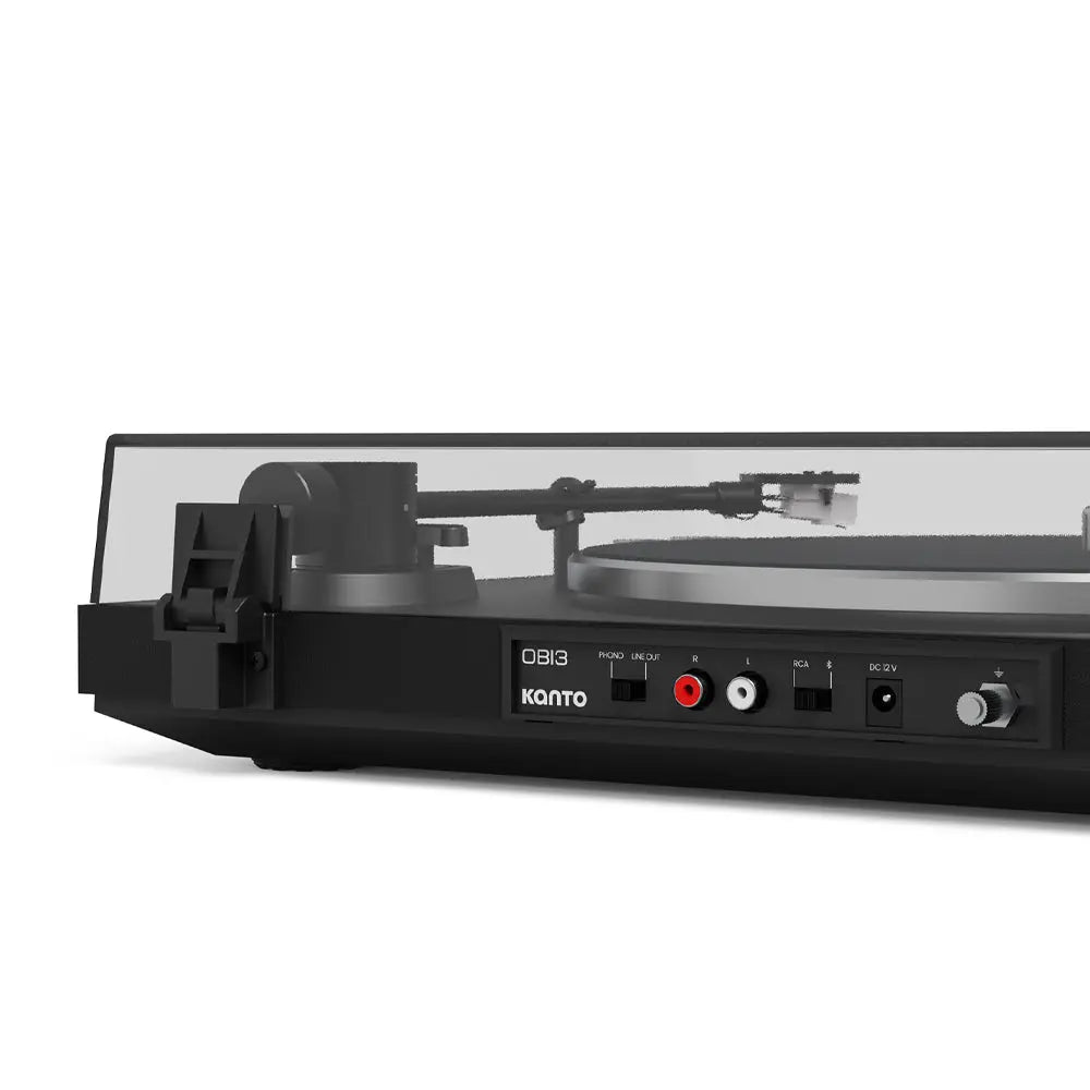 KANTO OBI3 Turntable  (Matte Black) Kanto