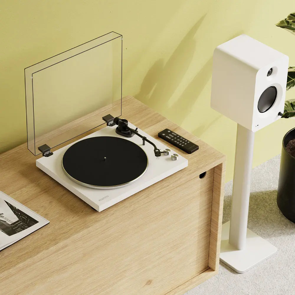 KANTO OBI3 Turntable (Matte White) Kanto
