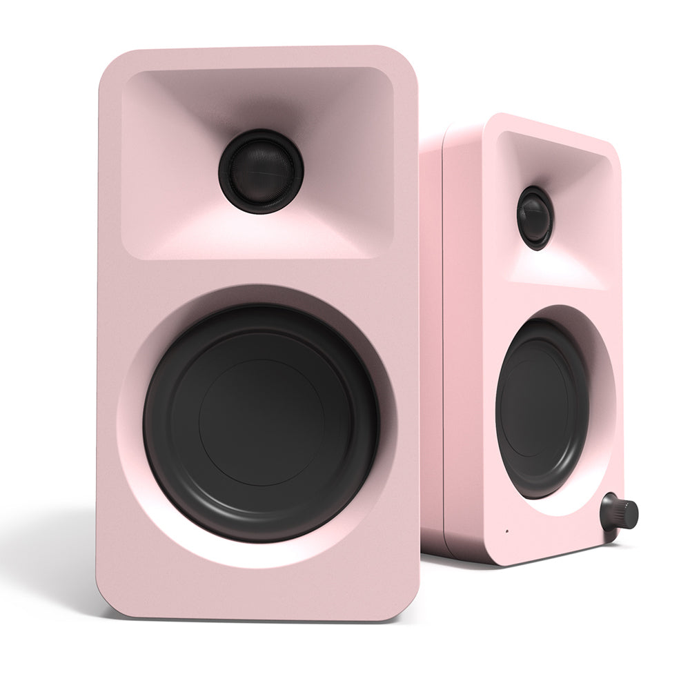 KANTO ORA 100W Powered Reference Desktop Computer Speakers (Pink)