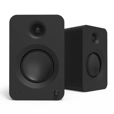 KANTO REN 200W Powered Bookshelf Speakers (Matte Black) Kanto