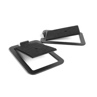 KANTO S4 Angled Desktop Speaker Stands for Midsize Speakers (Black) Kanto