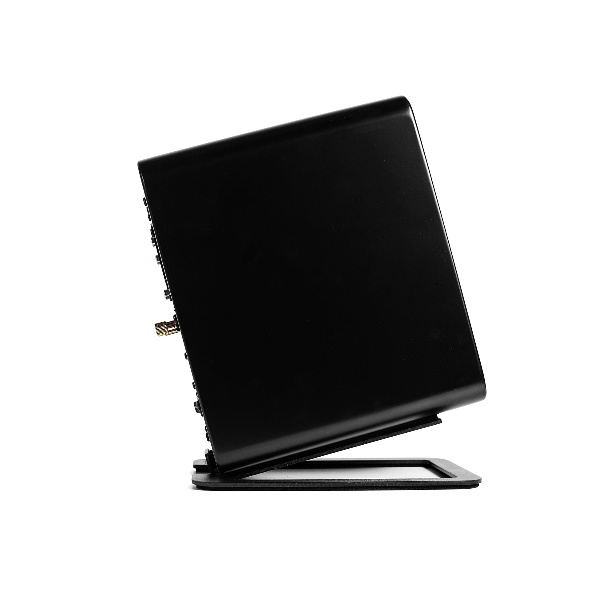 KANTO S4 Angled Desktop Speaker Stands for Midsize Speakers (Black) Kanto