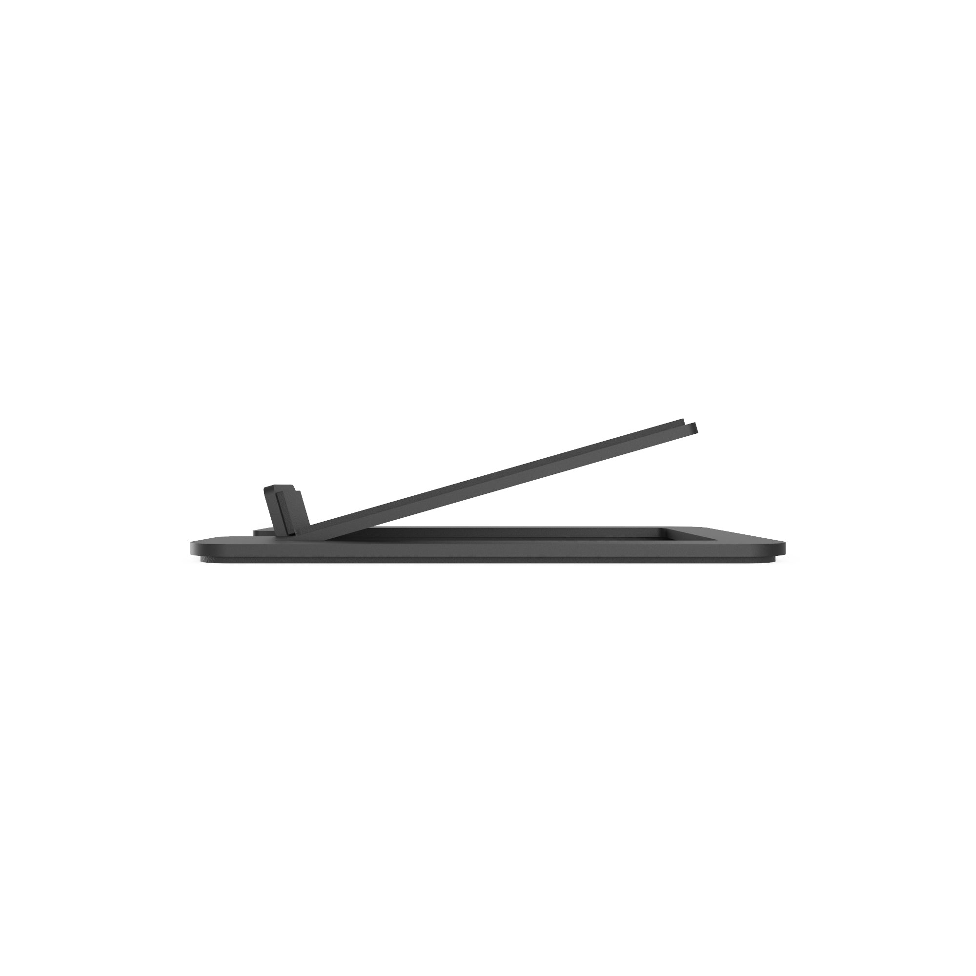 KANTO S6 Angled Desktop Speaker Stands for Large Speakers (Black)