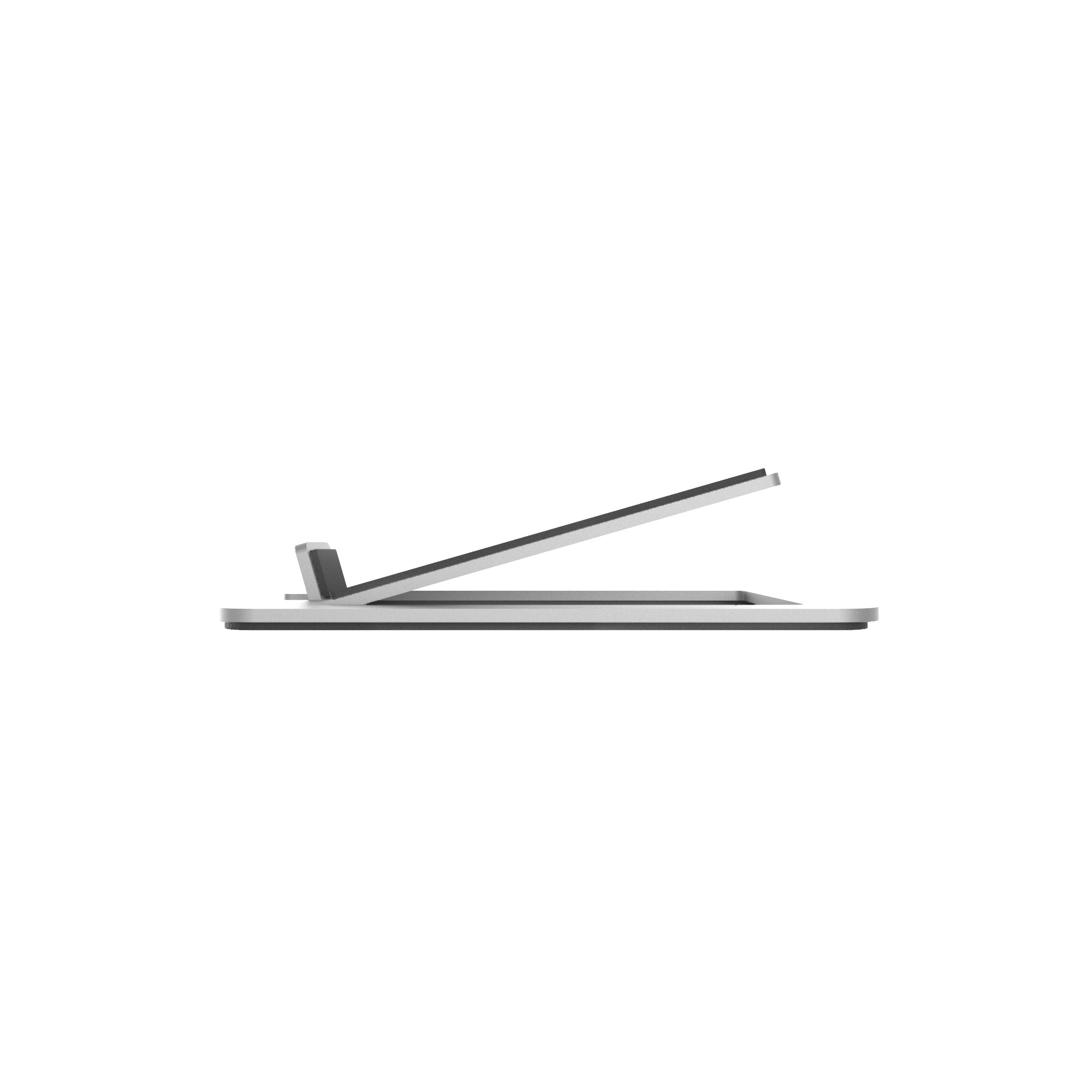 KANTO S6 Angled Desktop Speaker Stands for Large Speakers (White)