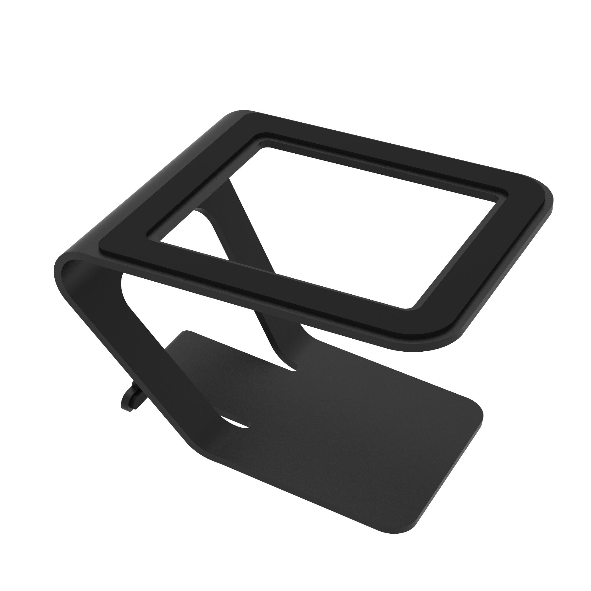 KANTO SE2 Elevated Desktop Speaker Stands for Small Speakers (Black)