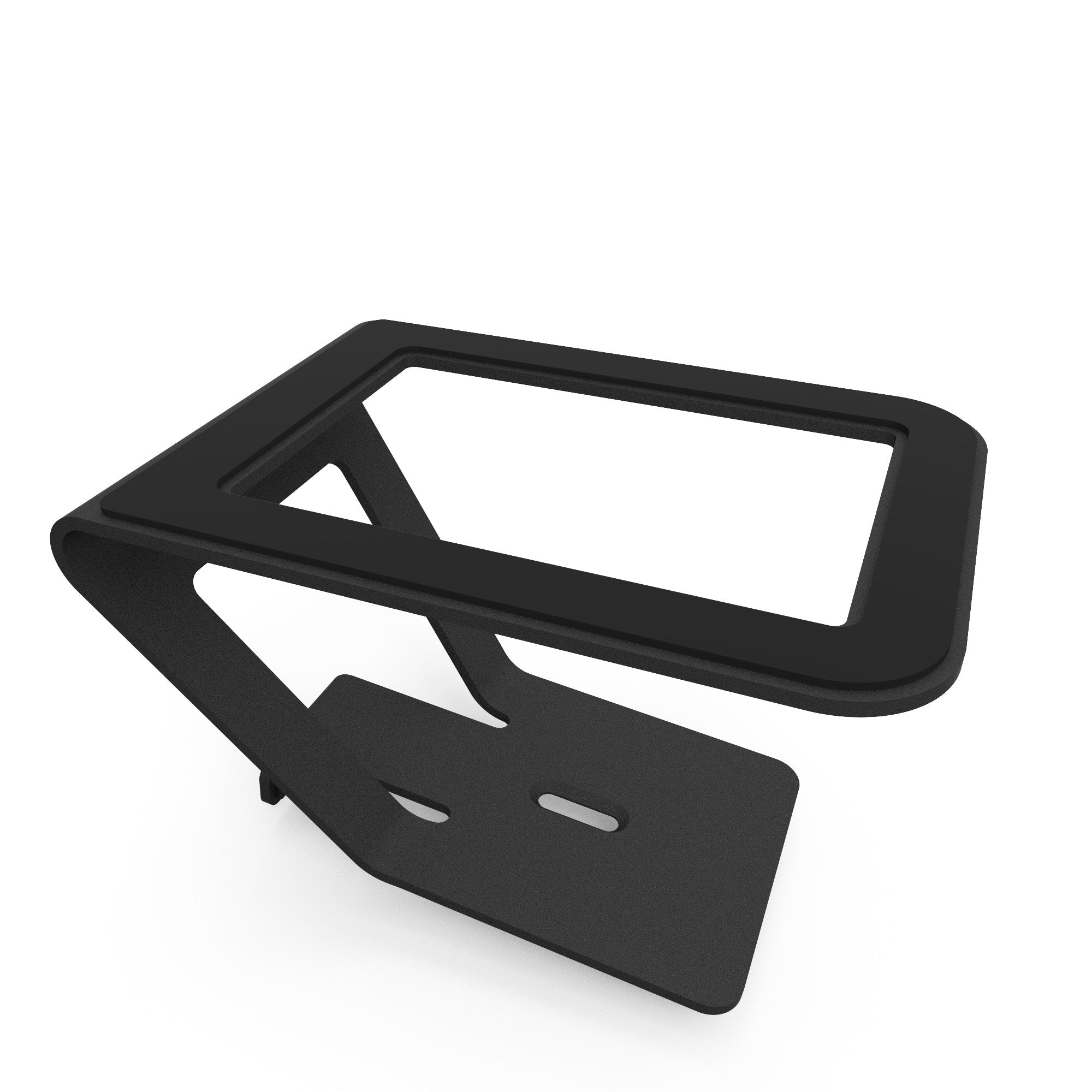 KANTO SE4 Elevated Desktop Speaker Stands for Midsize Speakers (Black)