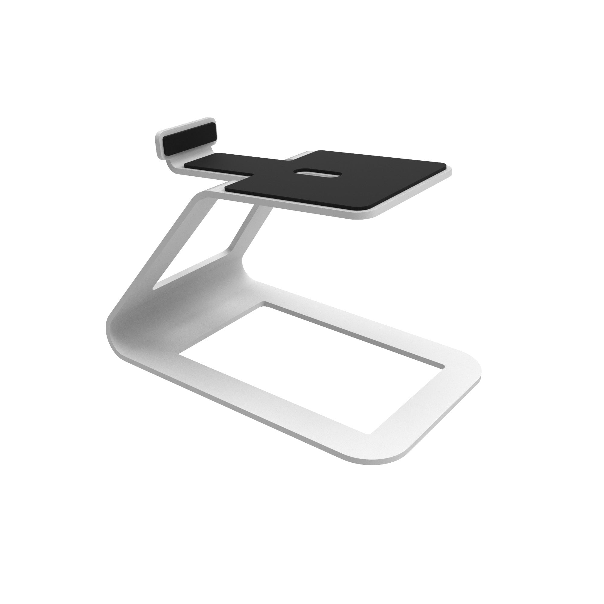 KANTO SE4 Elevated Desktop Speaker Stands for Midsize Speakers (White)