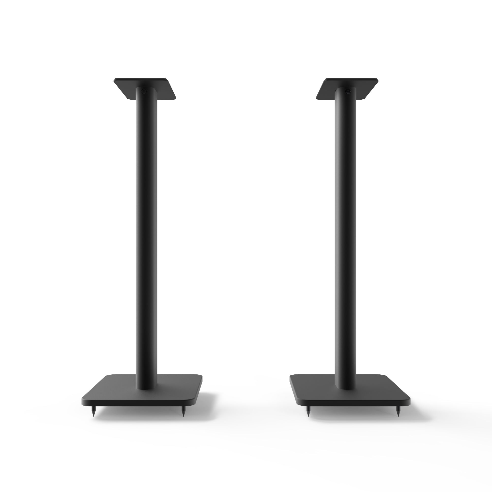 KANTO SP26PL 26" Tall Bookshelf Speaker Floor Stands (Black)