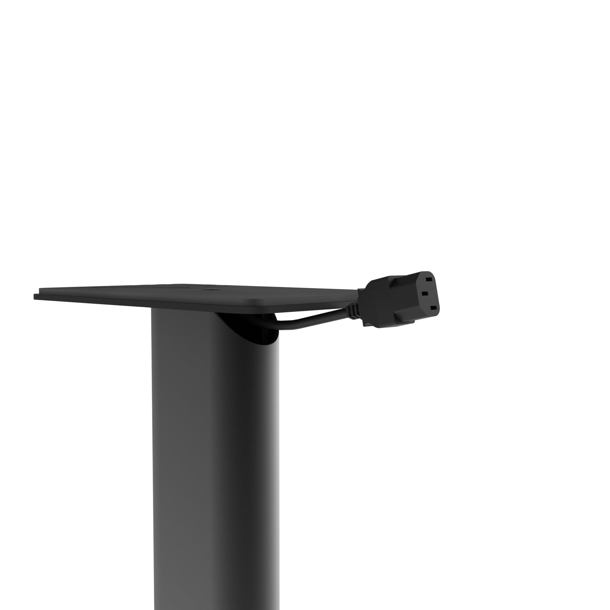 KANTO SP26PL 26" Tall Bookshelf Speaker Floor Stands (Black)