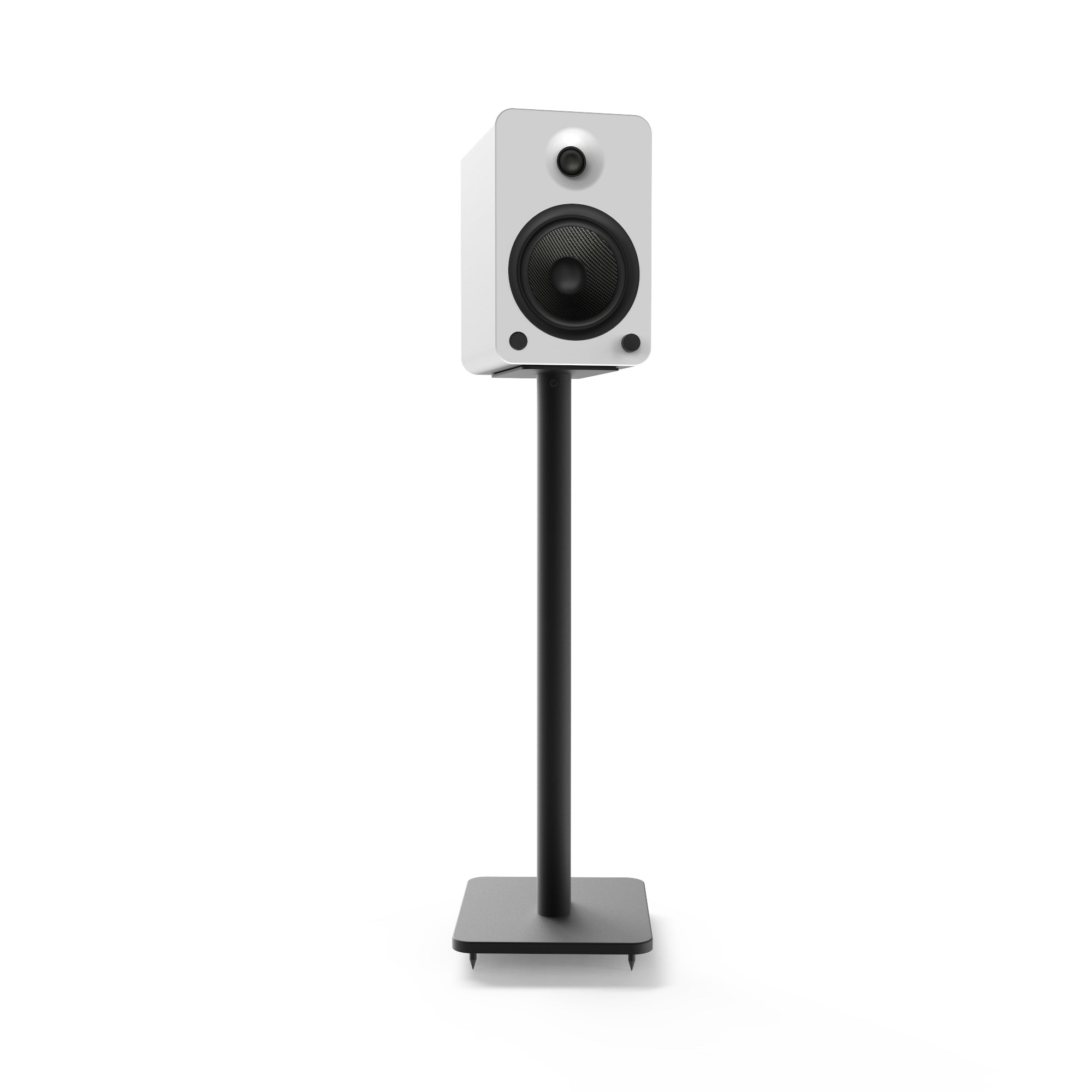 KANTO SP26PL 26" Tall Bookshelf Speaker Floor Stands (Black)