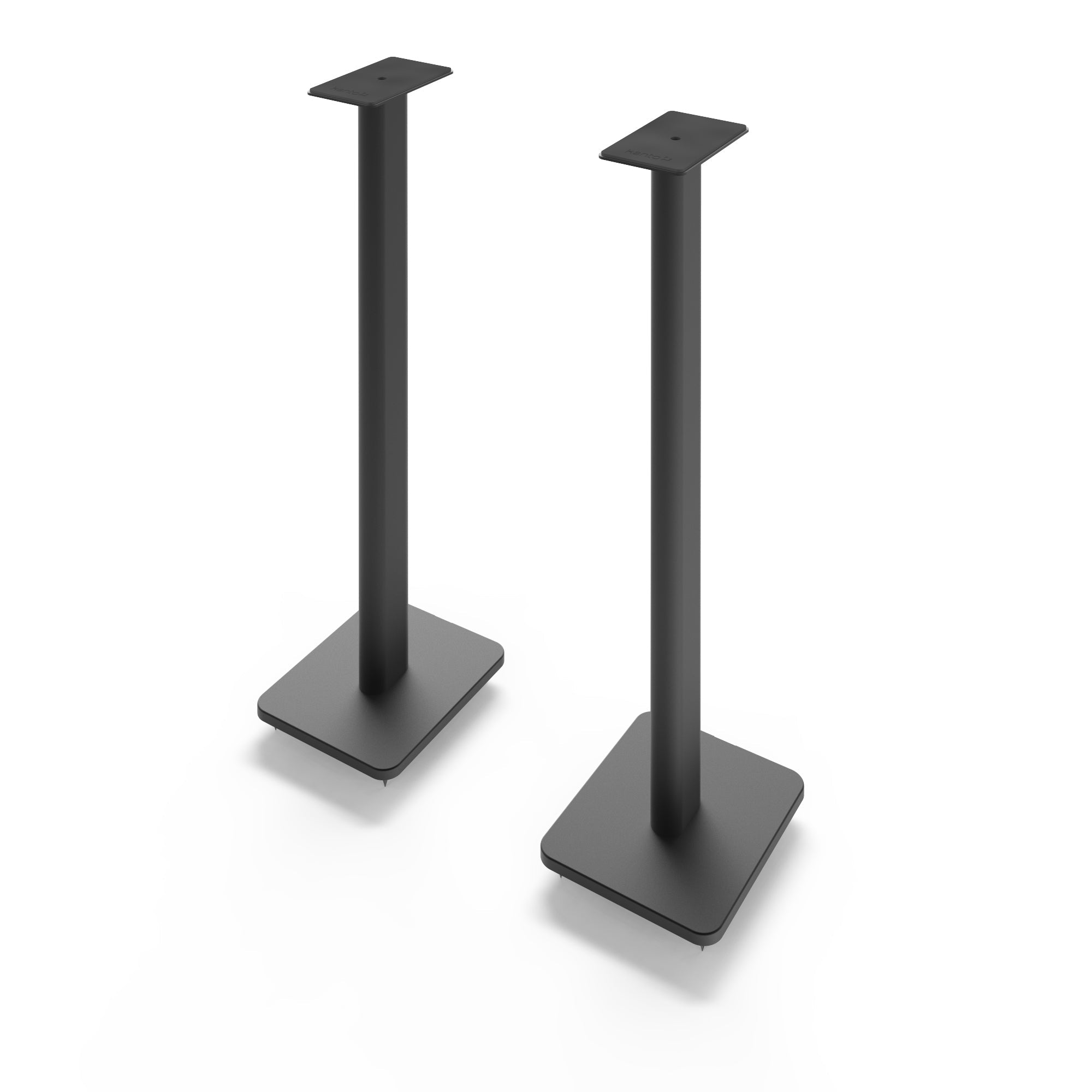 KANTO SP32PL 32" Tall Bookshelf Speaker Floor Stands (Black)