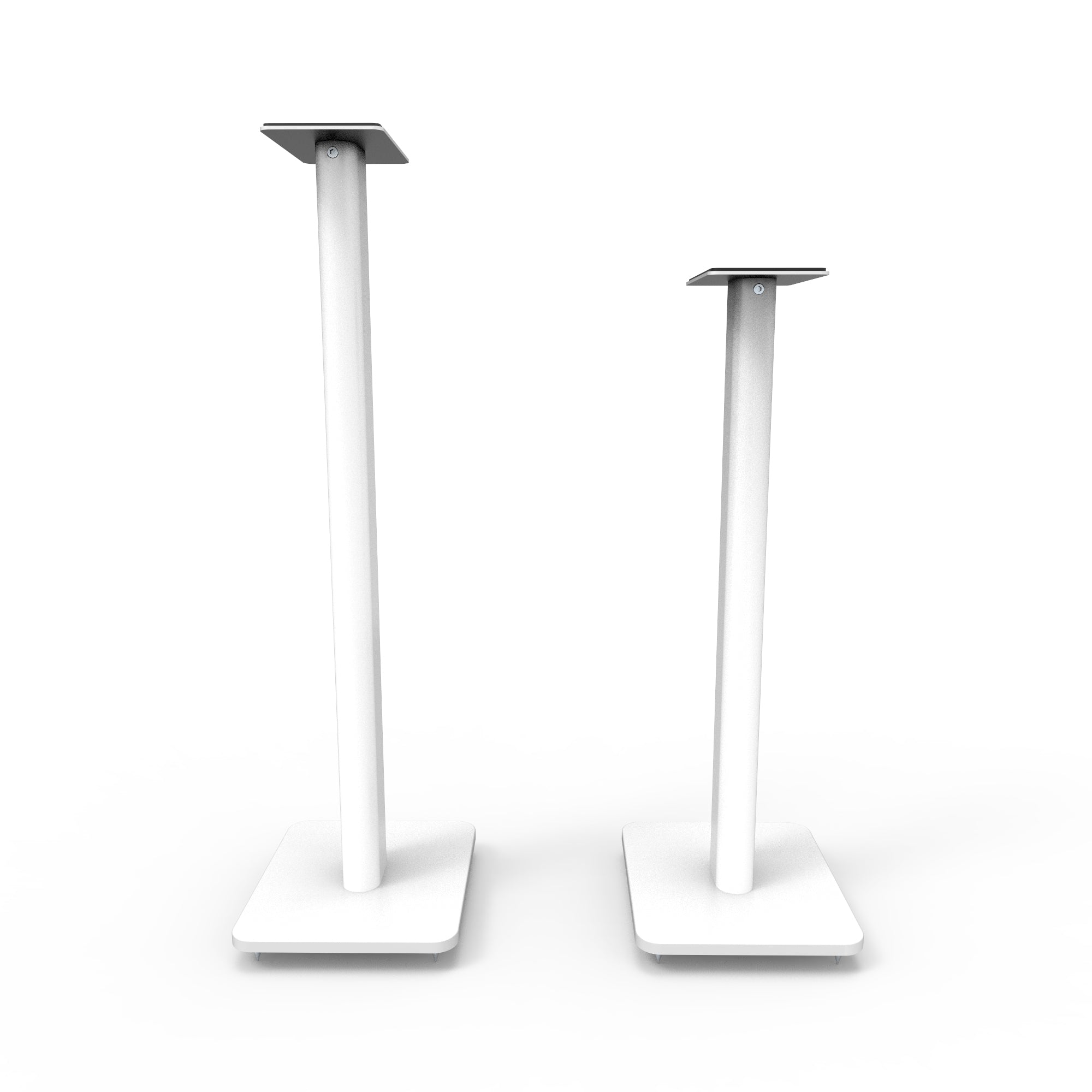 KANTO SP32PL 32" Tall Bookshelf Speaker Floor Stands (White)