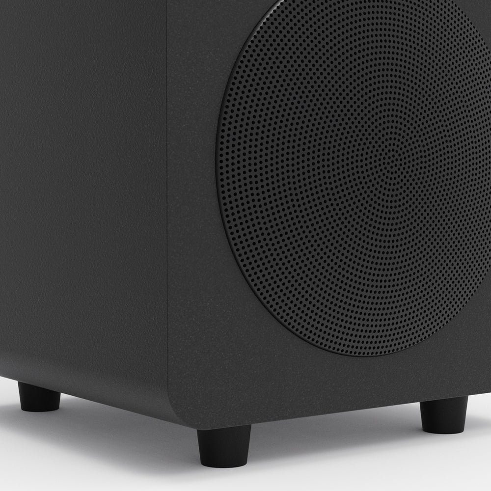 KANTO SUB6 200W 6" Sealed Powered Subwoofer (Matte Black)