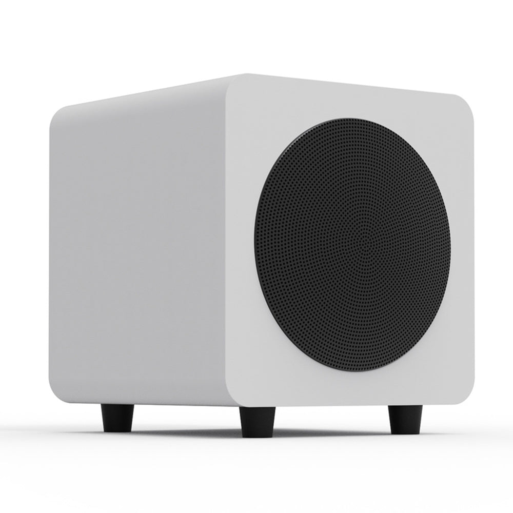 KANTO SUB6 200W 6" Sealed Powered Subwoofer (Matte White)