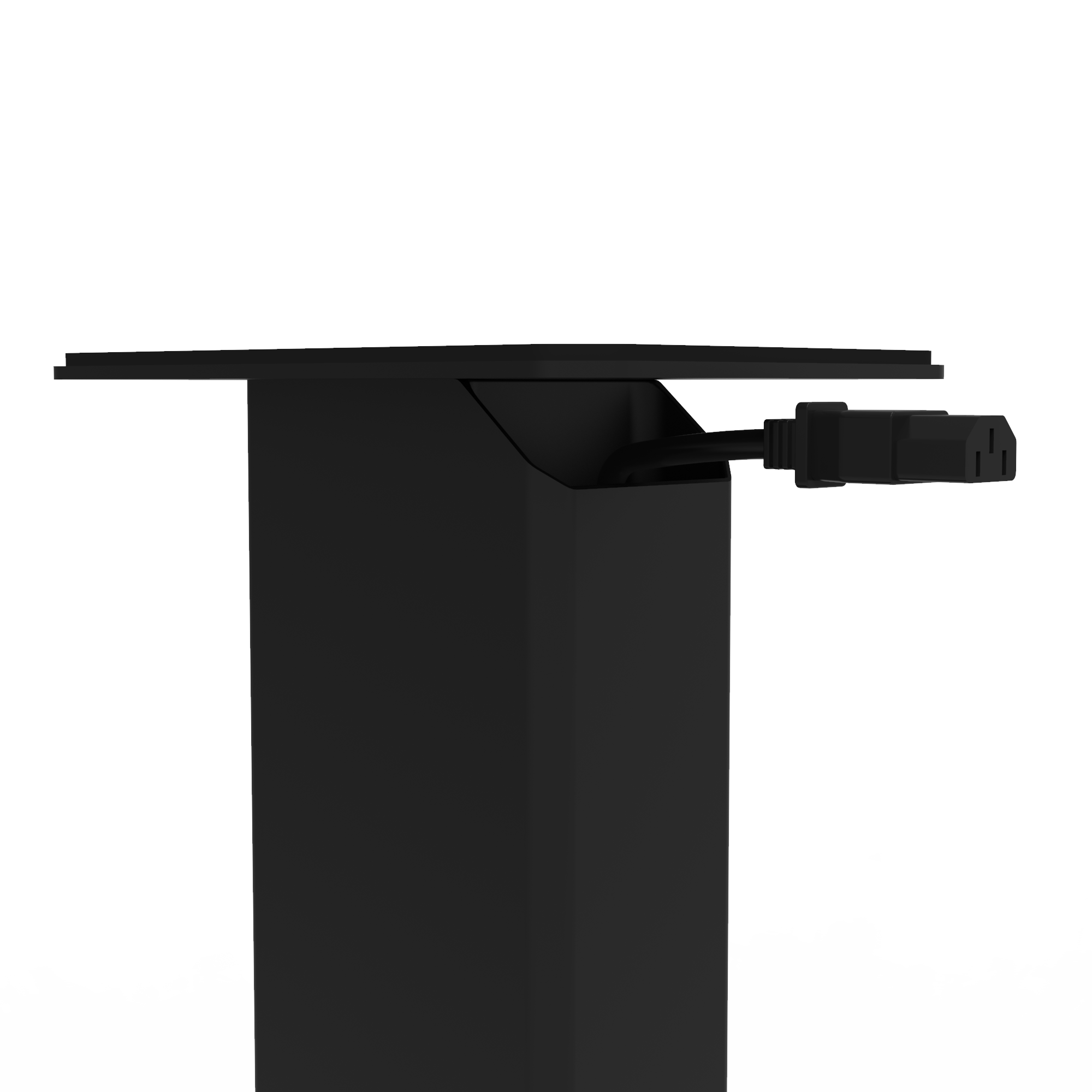 KANTO SX26 26" Tall Fillable Speaker Stands with Isolation Feet (Black)