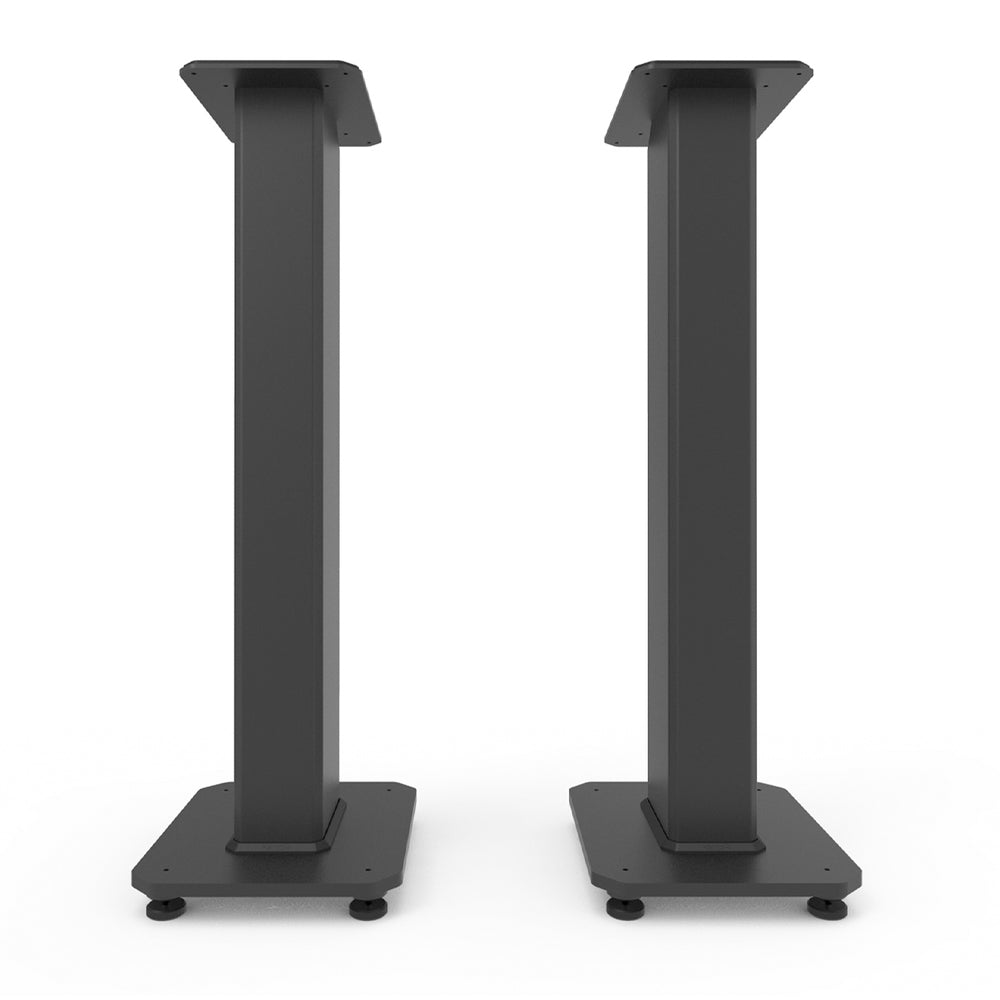 KANTO SX30 30" Tall Fillable Speaker Stands with Isolation Feet (Black)