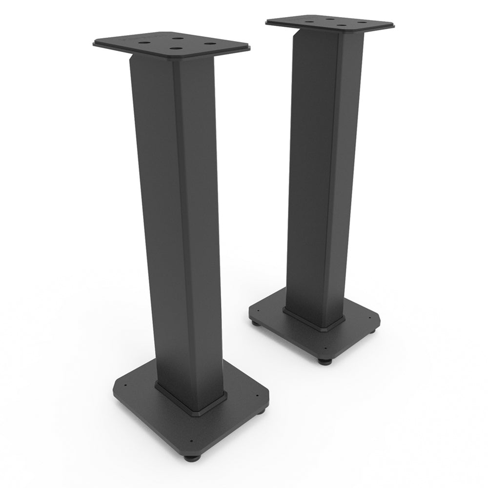 KANTO SX30 30" Tall Fillable Speaker Stands with Isolation Feet (Black)