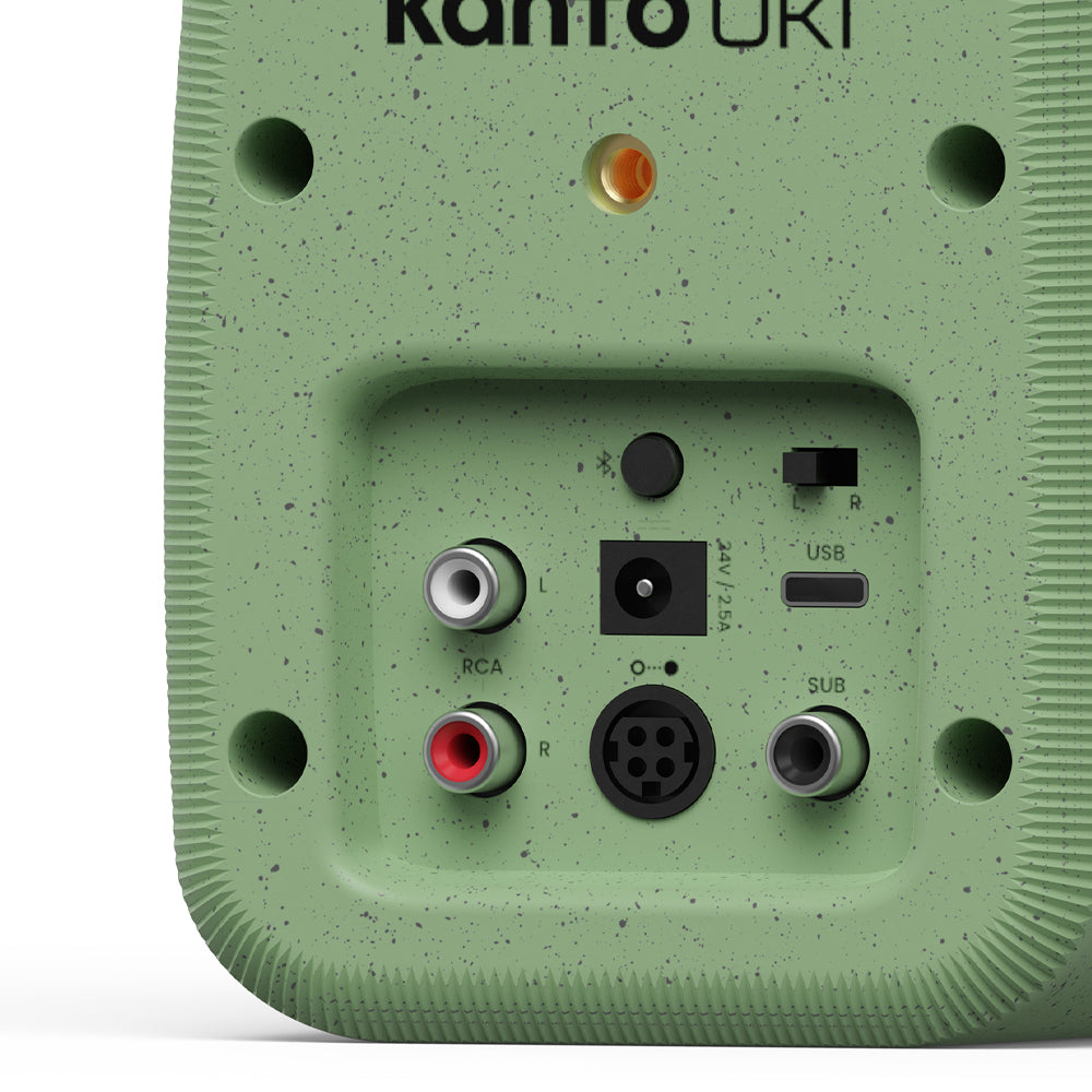 KANTO UKI 100W Desktop Speakers Sage (Matte Green)