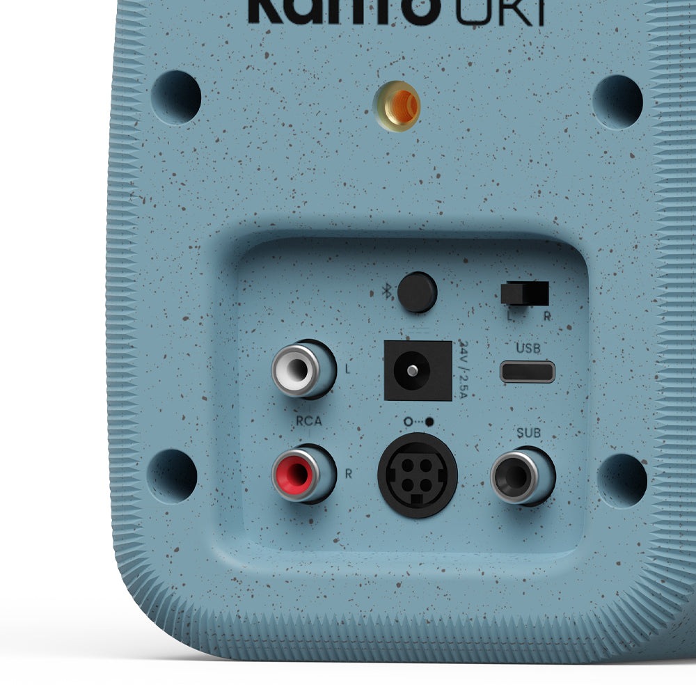 KANTO UKI 100W Desktop Speakers Cornflower (Matte Blue)