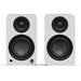 Kanto YU4 (2nd Gen) 160 W Powered Bookshelf Speaker with Bluetooth 5.3, Built-in Phono Preamp, USB-C and Optical Inputs - Matte White Peak Audio & Visual