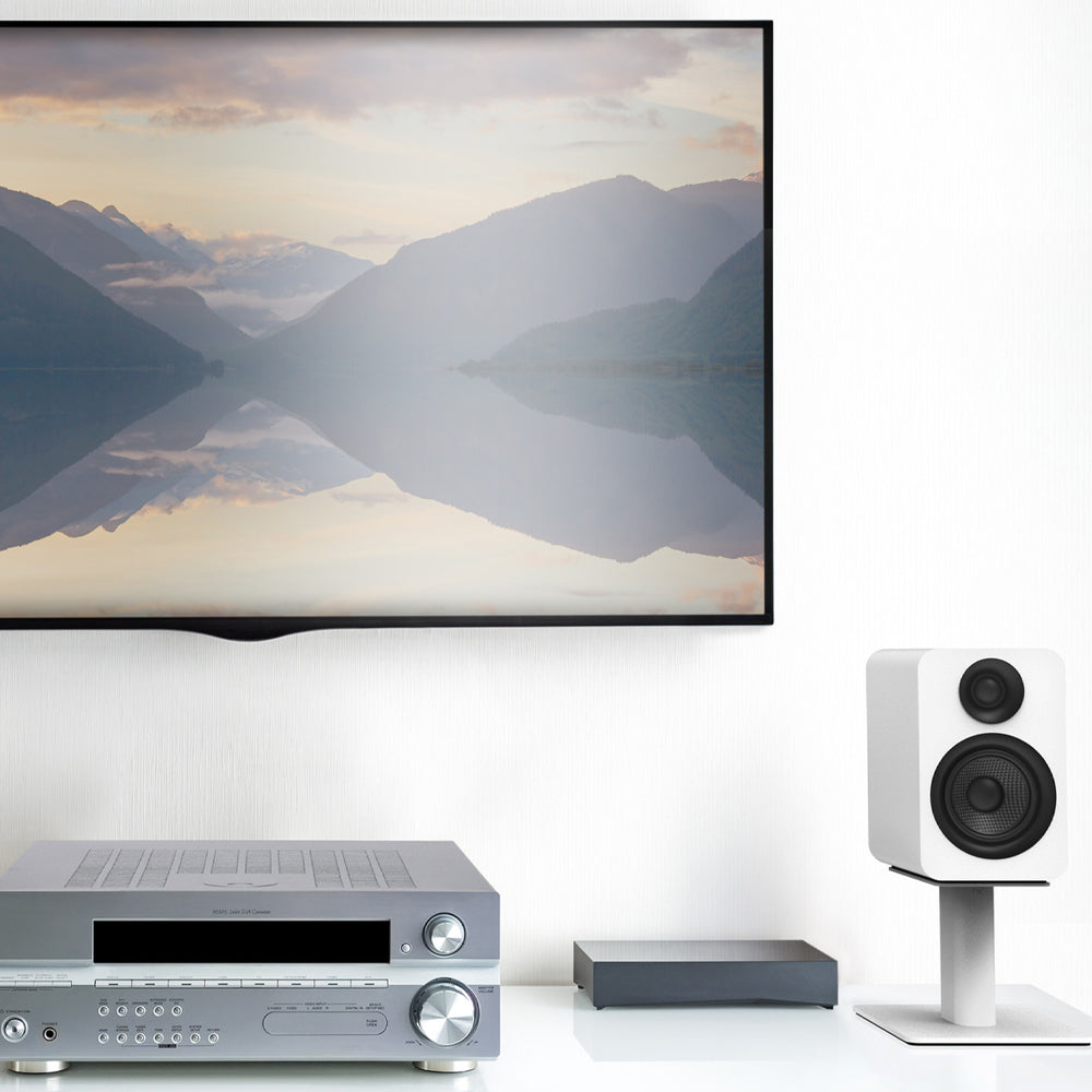 KANTO YU Passive 4" Speakers (White)