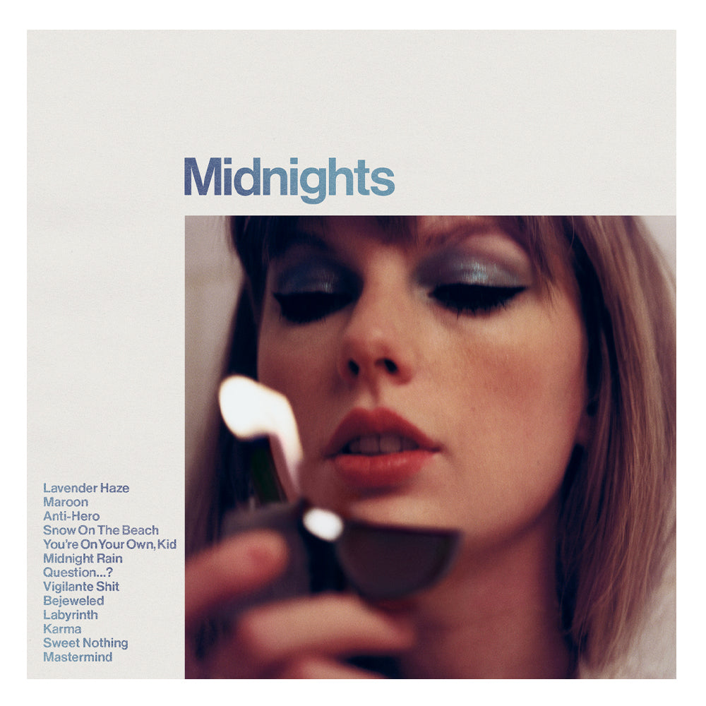 Taylor Swift Midnights - Vinyl Album Moonstone Blue