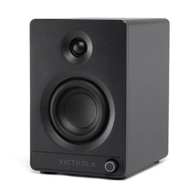 VICTROLA Tempo Bookshelf Speakers (Black) Victrola