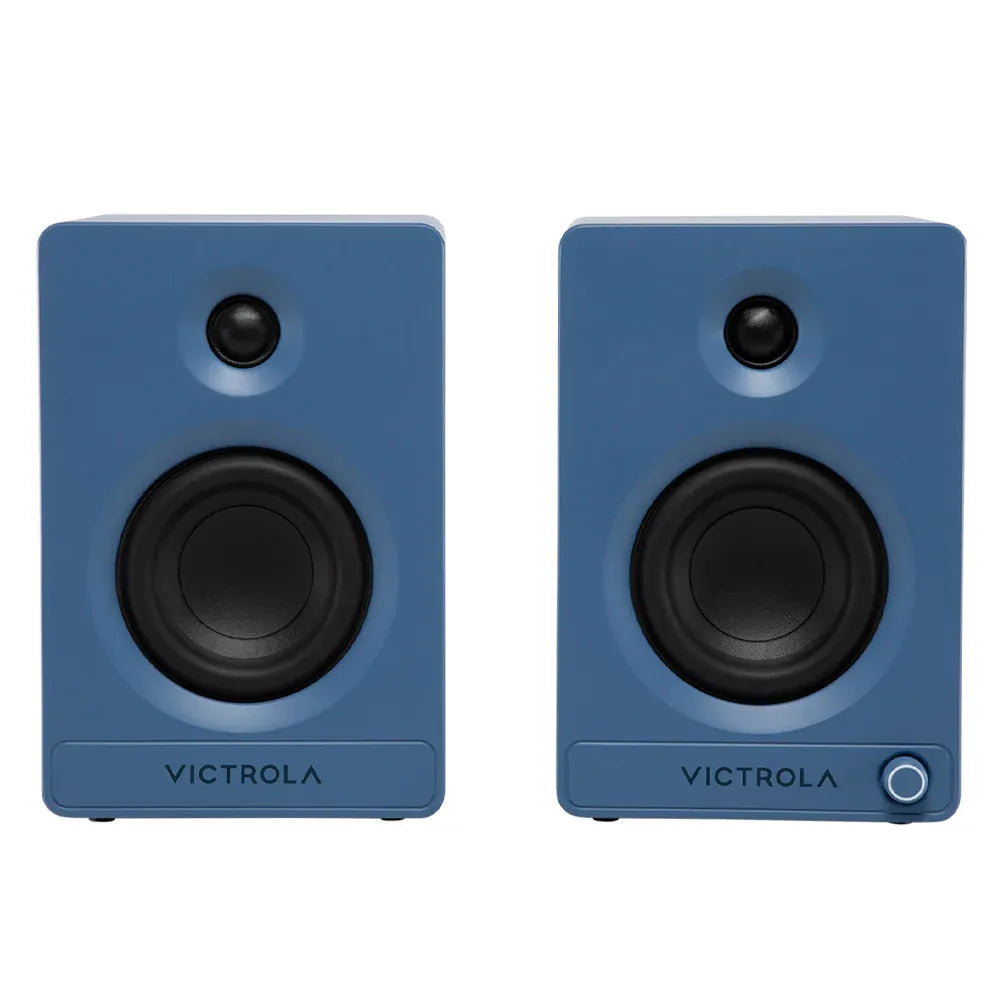 Victrola Automatic Turntable + Victrola Tempo Bookshelf Speakers Bundle - Blue Peak Audio & Visual