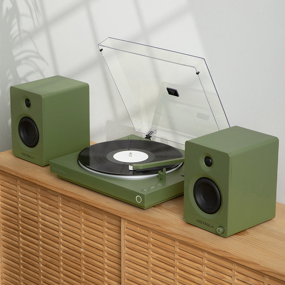VICTROLA Automatic Turntable (Green)