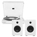 Victrola Automatic Turntable + Victrola Tempo Bookshelf Speakers Bundle - White Peak Audio & Visual